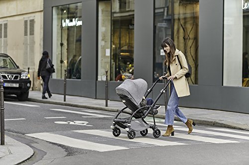 Bugaboo Bee5 Classic Complete Special-Edition Stroller, Alu/Grey Mélange - Compact, Foldable Stroller for Travel and Urban Life