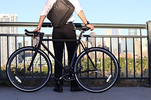 Big Shot Bikes Dublin Black Fixie Track Bike Fixed Gear Men Women Rider Height 5'11" to 6'3" Large