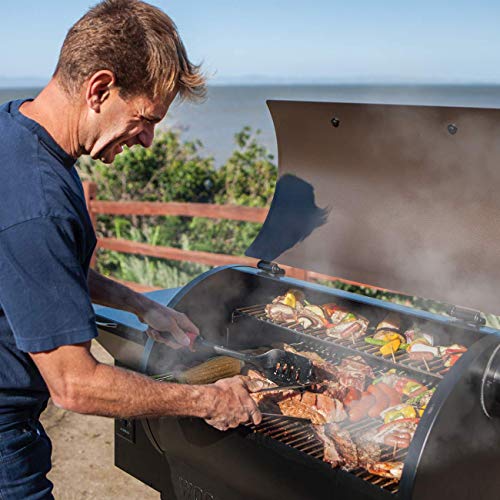 Z GRILLS Wood Pellet Grill and Smoker Ourdoor with Update Pid Controller 8-in-1 Outdoor Smoker(ZPG-5502H)