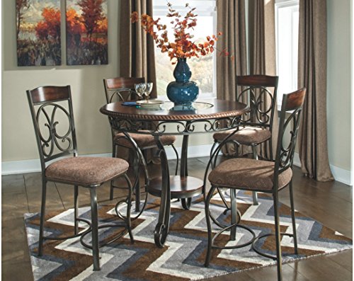 Signature Design By Ashley - Glambrey Dining Room Table - Counter Height - Brown