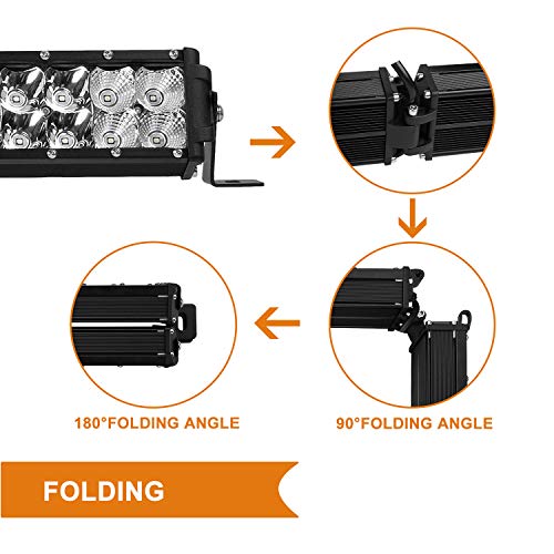 LED Light Bar Kit Rigidhorse 52 Inch 42 Inch 4 Inch 38000LM 6500k IP68 Flood Spot Beam Combo Osram Chip LED Light Bars for Truck ATV SUV