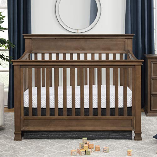 Million Dollar Baby Classic Foothill 4-in-1 Convertible Crib, Mocha