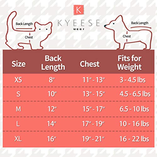 KYEESE Dog Dresses Strawberry Tiered Ruffle Dogs Dresses Pink with Sequins Cat Dress Puppy Dress