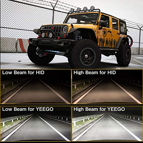 DOT Approved 7in RGB Halo Jeep Wrangler Headlights + 4in RGB LED Fog Lights Halo Ring Amber Combo Kit For Jeep Wrangler 1997-2019