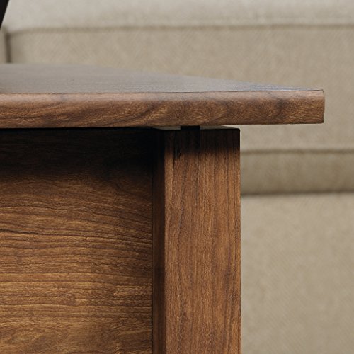 Sauder Edge Water Coffee Table, Auburn Cherry finish