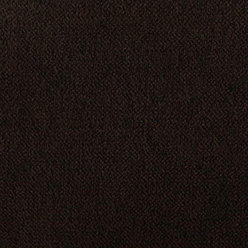 Serta Copenhagen Sofa Couch for Two People, Pillowed Back Cushions and Rounded Arms, Durable Modern Upholstered Fabric, 61" Loveseat, Dark Brown