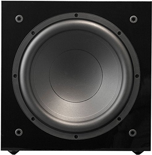 NHT SS-10 10-inch Long Throw Powered Subwoofer, 250 Watts, High Gloss Black Laminate