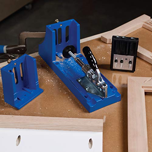 Kreg Jig K4 Master System with Micro Drill Guide Block and 100 Count Self Tapping Pocket Hole Screws