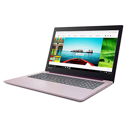 2018 Flagship Lenovo IdeaPad 320 15.6" HD Laptop - AMD Dual-Core A9-9420 3.0GHz 8GB DDR4 Win 10 - Plum Purple