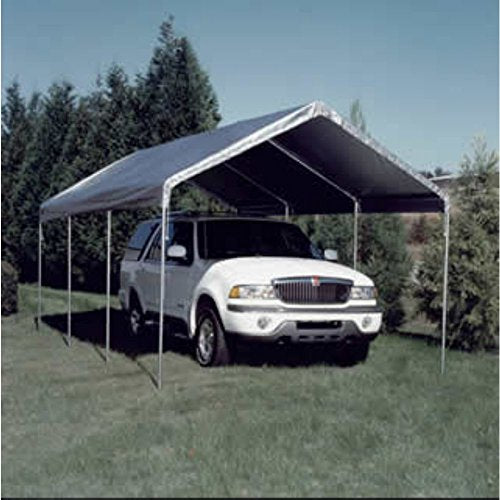 10 Foot x 20 Foot Universal Canopy Silver Top