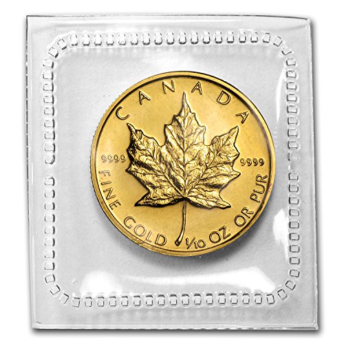 1979 CA - Present Canada 1/10 oz Gold Maple Leaf (Random Year) Gold About Uncirculated