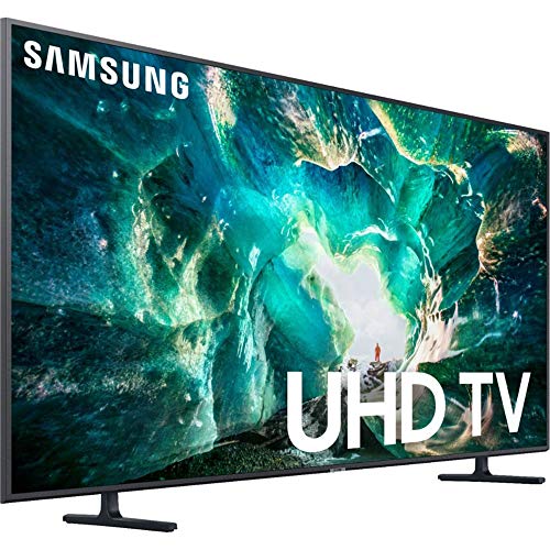 Samsung UN55RU8000 55" RU8000 LED Smart 4K UHD TV (2019) w/Deco Mount Slim Flat Wall Mount Ultimate Bundle, Screen Cleaner (Large Bottle) and SurgePro 6-Outlet Surge Adapter w/Night Light