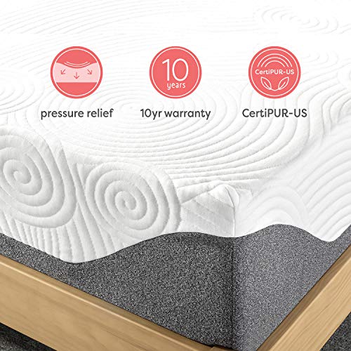 Best Price Mattress 12" Premium Memory Foam Mattress, King