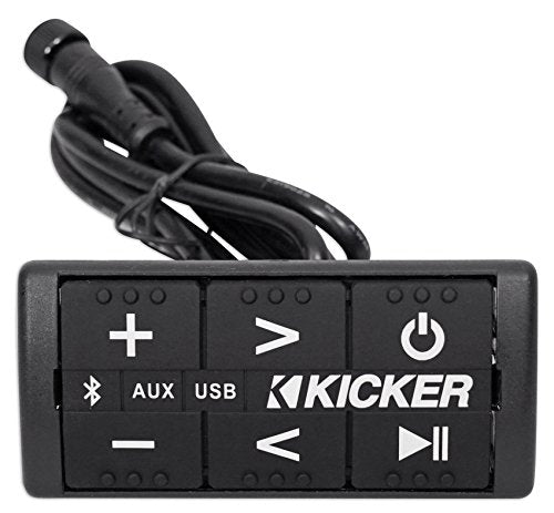 Kicker PXIBT100.2 - 2x50-Watt Full-Range Amplifier/Controller w/ Bluetooth Interface