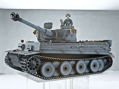 2.4Ghz Digital Remote Control 1/16 German Tiger 1 Advance Metal Upgrade Tank w/Sound & Smoke