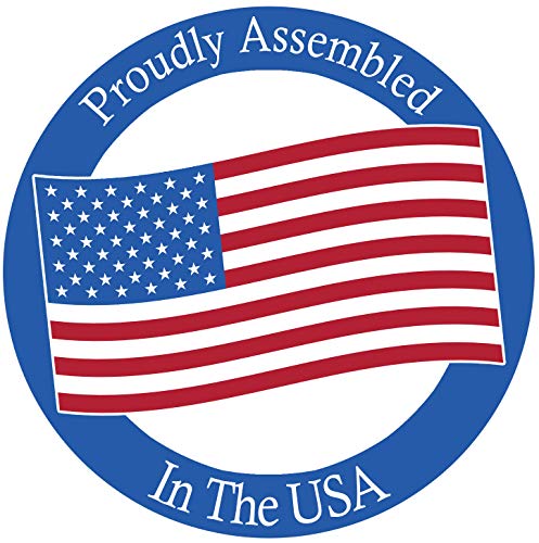 Luxr Blinds Custom-Made Real Wood Horizontal Window Blinds with Easy Inside Mount - 39" x 48" - 2" Wooden Slats - Premium Quality Basswood - Red Oak