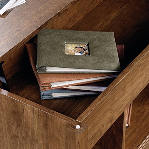 Sauder Edge Water Coffee Table, Auburn Cherry finish
