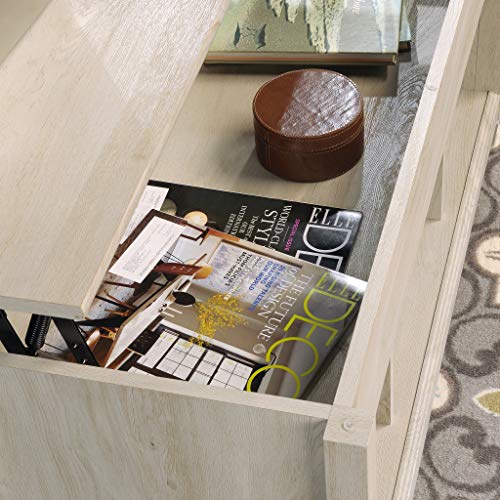 Sauder Edge Water Lift-top Coffee Table, Chalked Chestnut finish