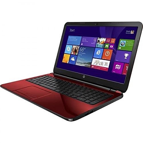2016 HP 15.6" High Performance Windows 10 Laptop 15.6" LED Intel Pentium N3540 2.66GHz 4GB Rma 500GB Hard Drive DVD+RW WebCam Wireless - Flyer Red