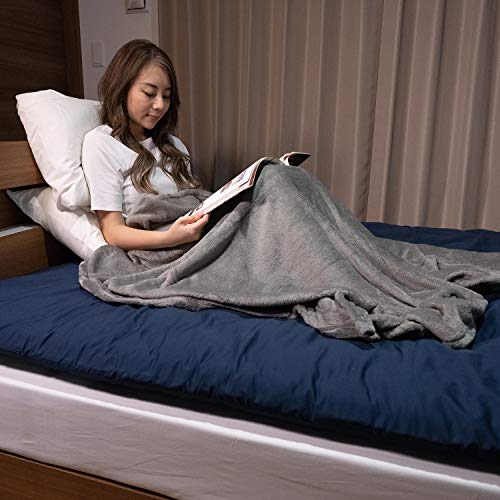 FULI Japanese Traditional Shiki Futon (shikibuton) High Grade Floor Mattress, Twin XL. Made in Japan