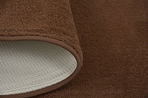 RugStylesOnline Custom Runner Solid Roll Runner 26in Wide Length Size Anti Bacterial Slip Skid Resistant Rubber Back 3 Color Options