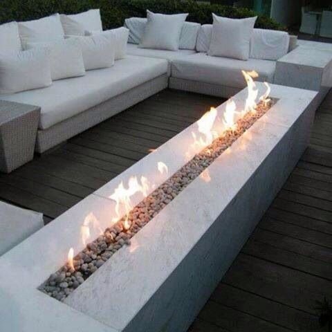 EasyFirePits Complete Basic Fire Pit Kit (98.00, 98 Inch Trough Burner)
