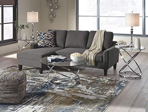 Signature Design by Ashley - Hollynyx Contemporary 3-Piece Table Set - Includes Cocktail Table & Two End Tables, Chrome Finish