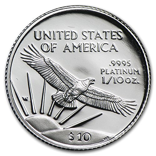 1997 W 1/10 oz Proof Platinum American Eagle (w/Box & COA) Issue Brilliant Uncirculated