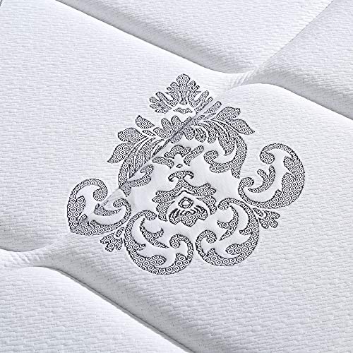 Classic Brands Gramercy Euro-Top Cool Gel Memory Foam and Innerspring Hybrid 14-Inch Mattress, Twin