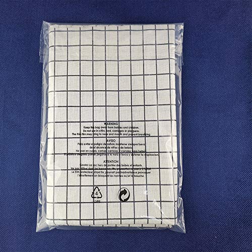 100 Pack 9x12inch Self Seal Clear Suffocation Safety Warning Poly Bags 1.5 Mil,Perfect for Packaging, Shipping & FBA Shipment