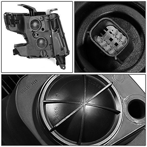 DNA Motoring HL-OH-CSUB15-CH-AM Headlight Assembly (Driver & Passenger Side)