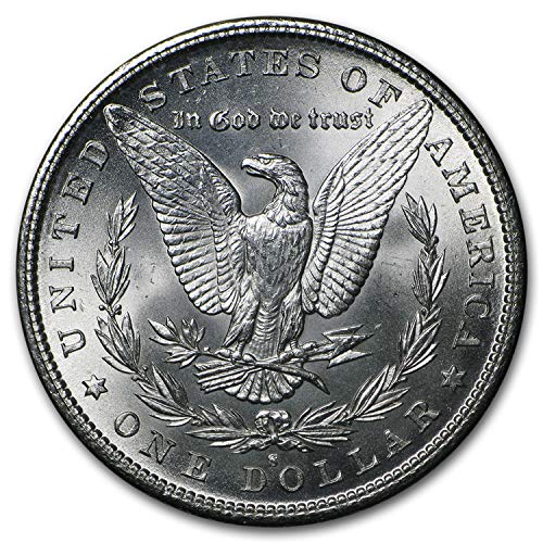 1880 S Morgan Dollars BU (20 Count Roll) $1 Brilliant Uncirculated