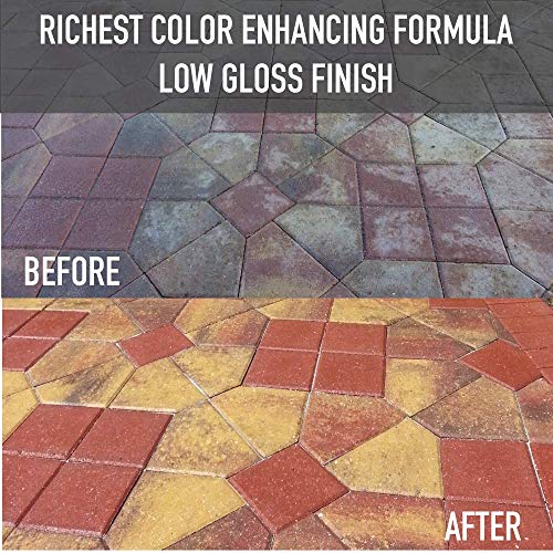 5 Gallon DOMINATOR LG+ Wet Look, Low Gloss Paver Sealer - Covers up to 2,000 Square feet