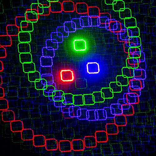 ADJ Products Led wash and B,G,R Laser effect light (Razor Lazer)