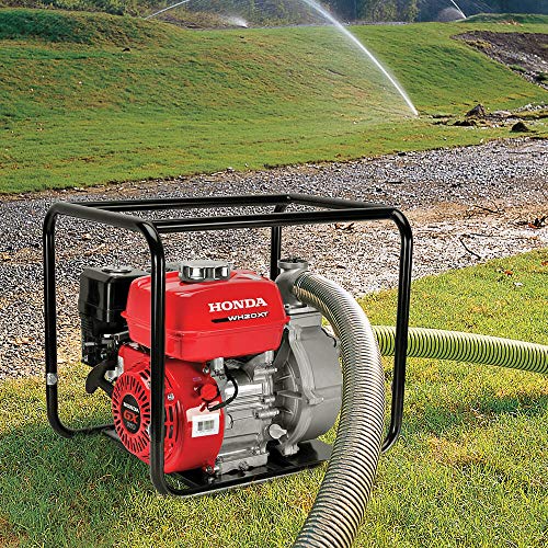 Honda - General Purpose 2-Inch Centrifugal Water Pump with GX12 118cc Series Commercial Grade Engine and 164 GPM Capacity - WB20XT4A