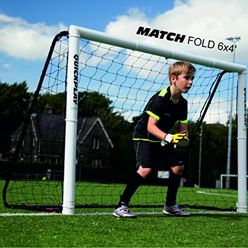 QuickPlay Match-Fold Soccer Goal (8X5') with 2YR Warranty