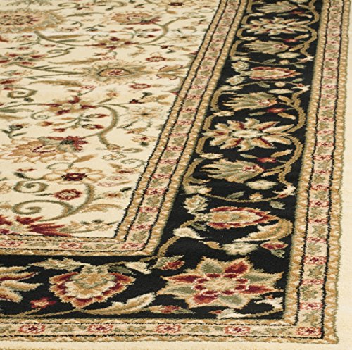 Safavieh Lyndhurst Collection LNH212B Traditional Oriental Ivory and Black Area Rug (6' x 9')