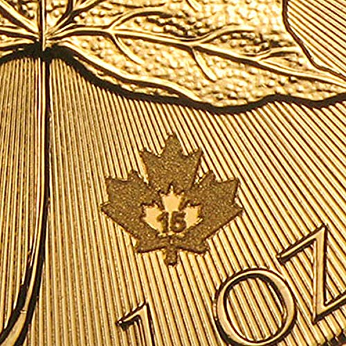 2015 CA Canada 1 oz Gold Maple Leaf BU 1 OZ Brilliant Uncirculated