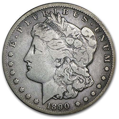1890 CC Morgan Dollar Fine $1 Fine
