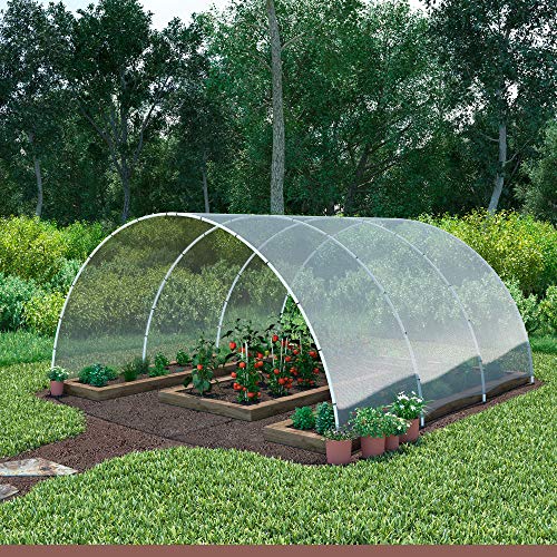 Coolaroo 300371 Outdoor or Exterior, (6' X 100'), Black Shade Fabric 50% UV Coverage for Gardening