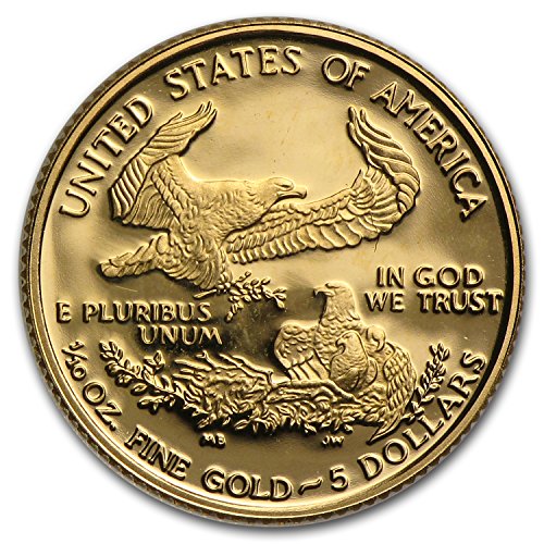 1995 W 1/10 oz Proof Gold American Eagle (w/Box & COA) Gold Brilliant Uncirculated