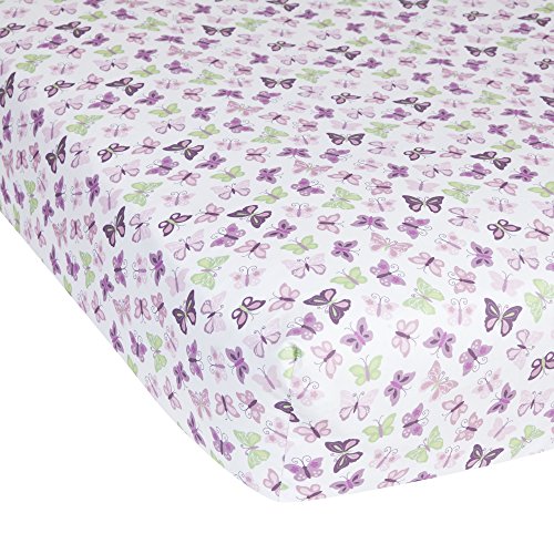 Lambs & Ivy Butterfly Bloom 6 Piece Bedding Set