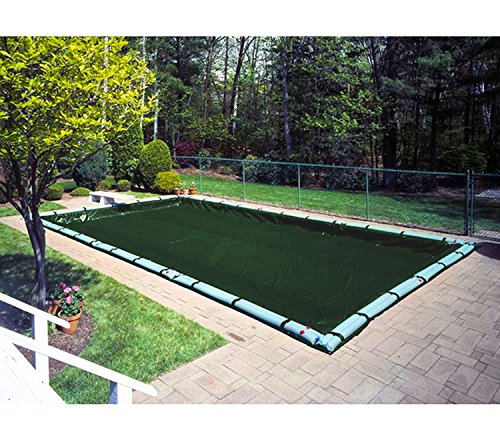 Buffalo Blizzard Economy Winter Cover for 30x60 Foot Rectangle In & Above-Ground Pools Blue/Black Reversible