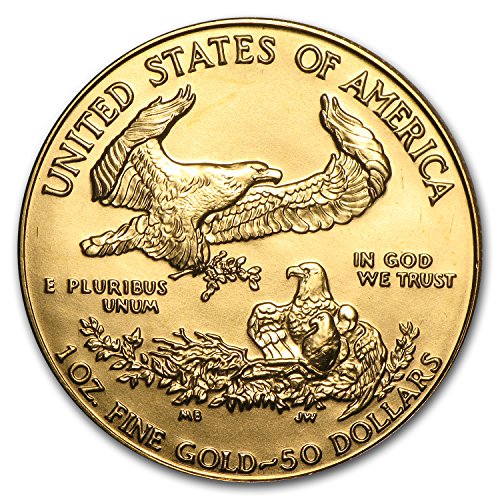 1990 1 oz Gold American Eagle BU (MCMXC) 1 OZ Brilliant Uncirculated