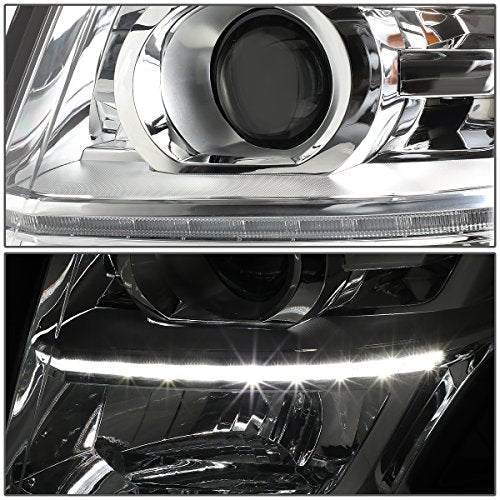 DNA Motoring HL-OH-CSUB15-CH-AM Headlight Assembly (Driver & Passenger Side)
