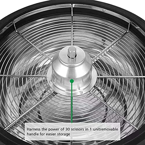 19-Inch Leaf Bowl Trimmer Cut for Plant Bud and Flower with Upgraded Gears,Garden Scissors,5 Gallon Grow Bags