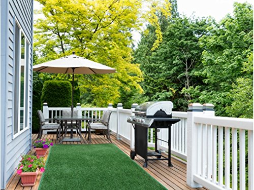 Colorful Outdoor Turf Rugs Lightweight & Flexible For Easy Transportation Many Sizes & Colors To Choose From 10' x 14' Green