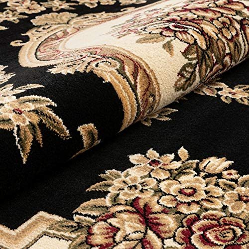 Well Woven Timeless Le Petit Palais Traditional 3633 Area Rug, 15'0" x 10'11", Black