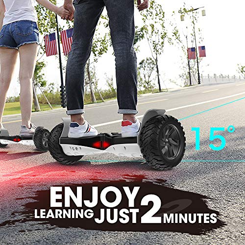 City Cruiser Hoverboard with Bluetooth Speaker, LED Light by UL 2272 Certified Camo Color