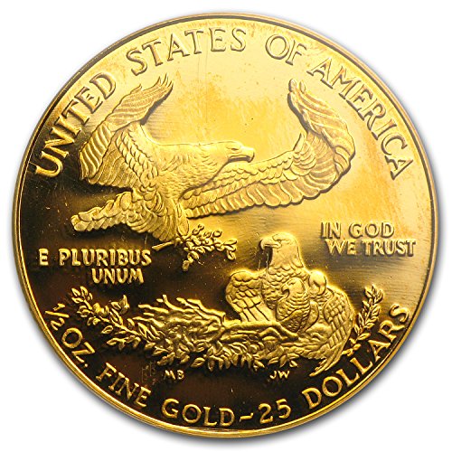 1986 - Present 1/2 oz Proof Gold American Eagle PR-69 PCGS (Random Year) 1/2 OZ PR-69 PCGS